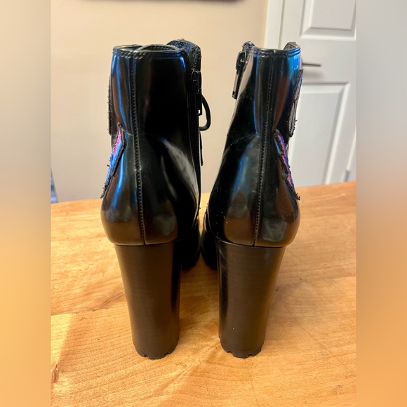 Brand new Aldo Black Leather Boots - Picture 2 of 5